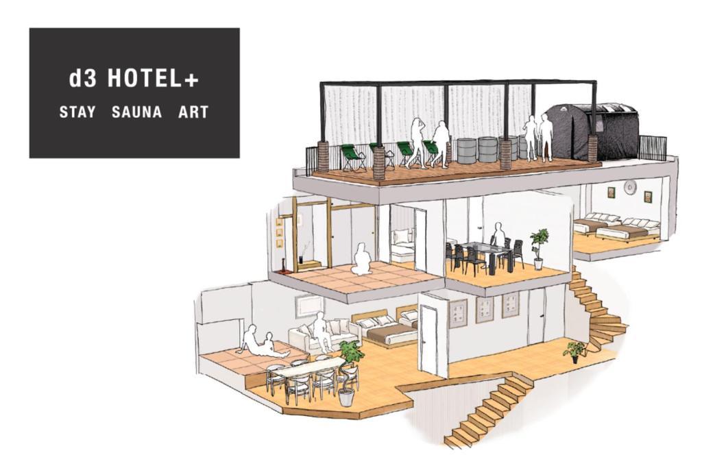 D3 Hotel Gallery2 大阪市 エクステリア 写真